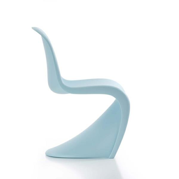 καρέκλα panton μπλε καρέκλες σχεδιαστών έπιπλα δανικού σχεδιασμού