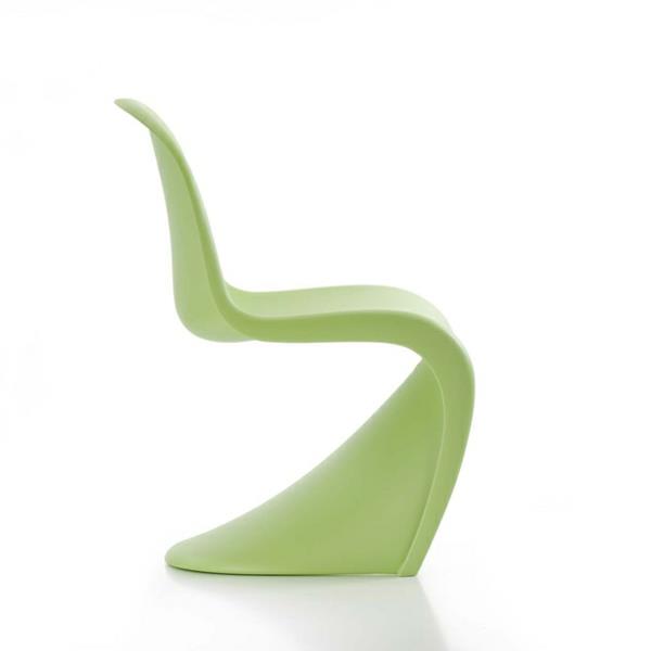 καρέκλα panton ανοιχτό πράσινες καρέκλες σχεδιαστών verner panton