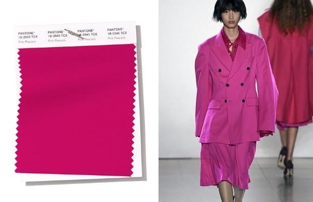 pantone trend χρώματα μεγάλη μοβ σκίαση