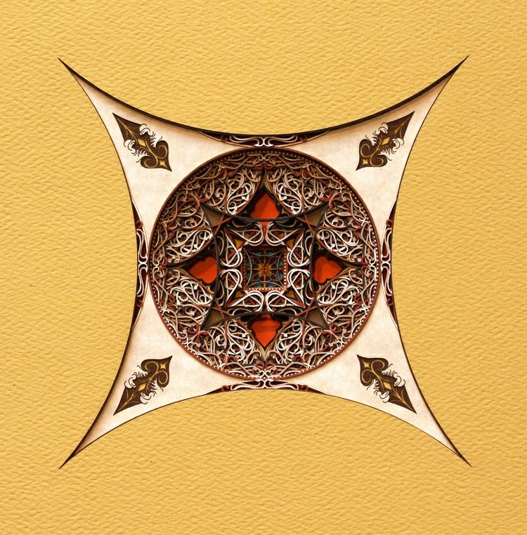 χαρτί λέιζερ κοπής τέχνης χαρτί eric standley μοντέρνα τέχνη θρησκευτικά σύμβολα