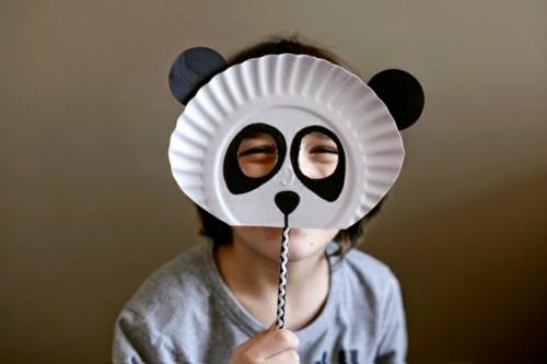 χαρτί μάσκας με παιδιά για καρναβάλι