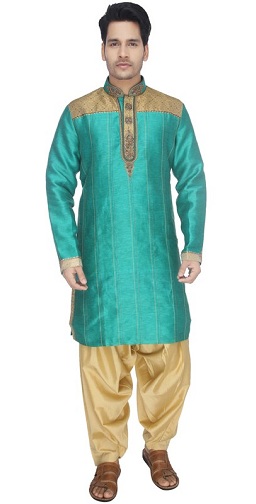 Kremalı Patialalı Seramik Yeşil Kurta