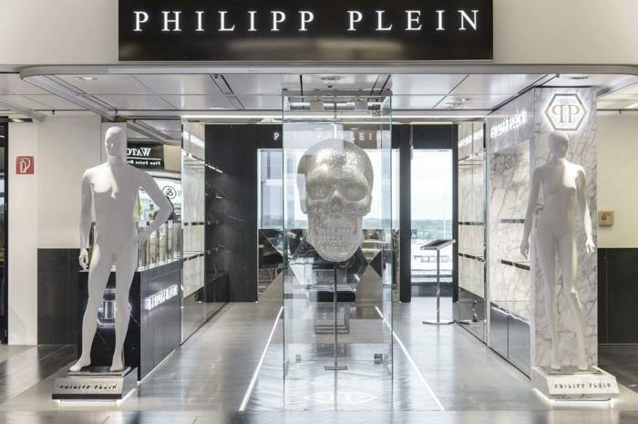 philipp plein outlet κατάστημα κρανίο και οστά