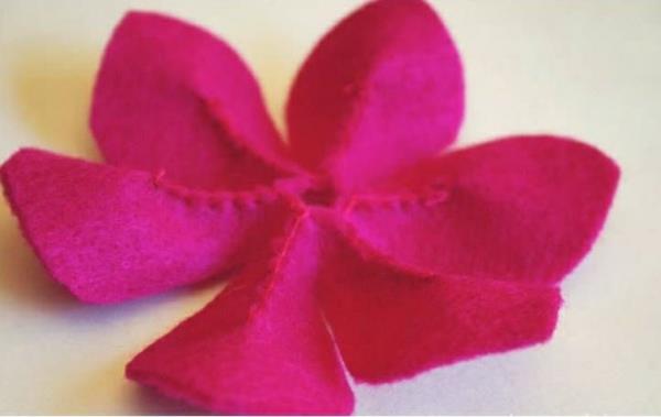 ροζ τσόχα λουλούδι tinker diy ιδέες διακόσμησης ιδέες tinker