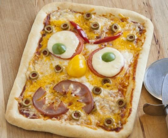 ιδέες γαρνιτούρας πίτσας τέρατα αποκριών