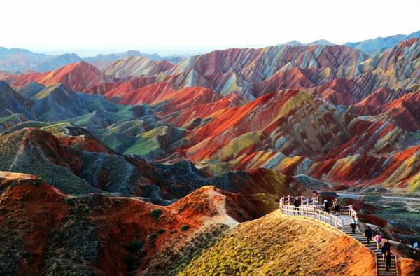 ο πλανήτης μας Κίνα gansu zhangue danxia