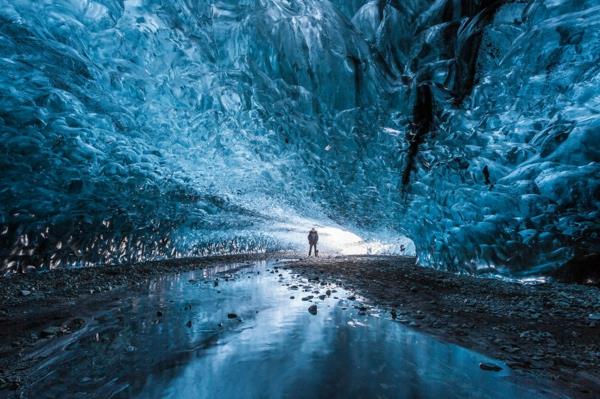 πλανήτη γη πάγο σπηλιά Ισλανδία