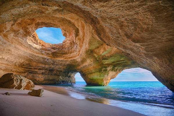ο πλανήτης μας σπήλαιο Αλγκάρβε Πορτογαλία