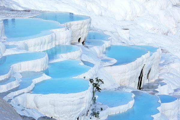 πλανήτη γη pamukkale Τουρκία