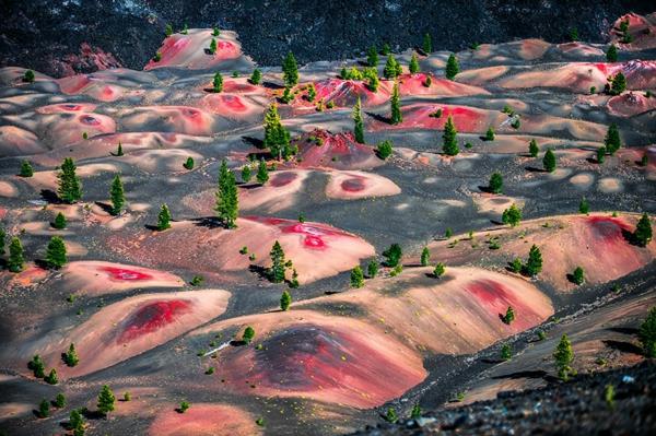 πλανήτη γη αμμόλοφους ας ηφαίστειο εθνικό πάρκο ΗΠΑ