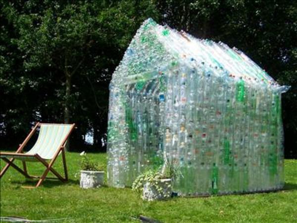 ανακυκλώστε θερμοκήπιο θερμοκηπίου από πλαστικό μπουκάλι