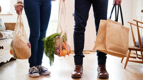τσάντες για ψώνια κουζίνας χωρίς πλαστικό ψώνια χωρίς πλαστικό