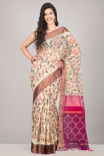 Pochampally İpek Pamuk Sarees