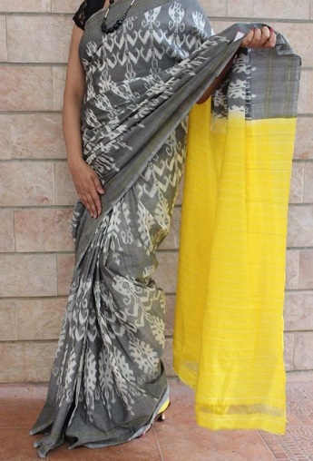 Pochampally Ikat Cotton Sarees