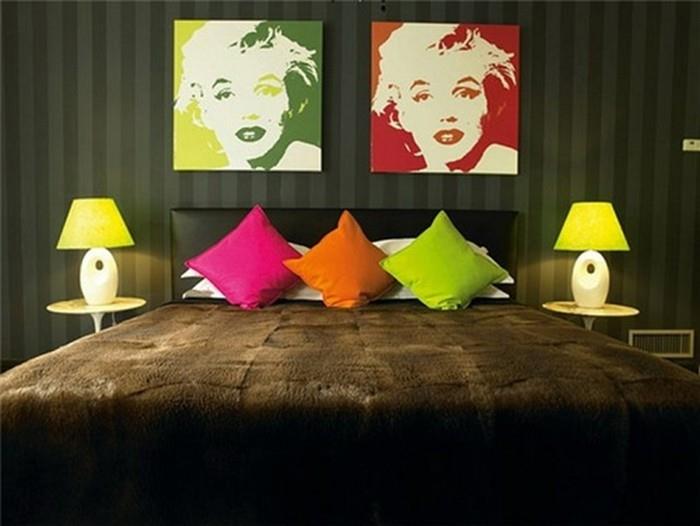 pop art χαρακτηριστικά επιπλωμένα παραδείγματα ζωντανές ιδέες διακόσμηση ιδέες σαλόνι τίτλος bunt.jpeg