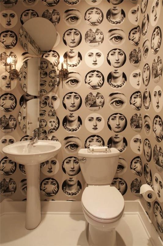 pop art χαρακτηριστικά εσωτερικού σχεδιασμού σχεδιασμός μπάνιου