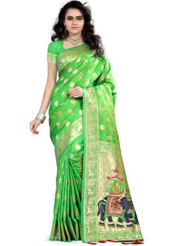 Brokar Pattu Sarees