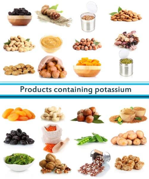 sağlıklı potasyum kaynakları