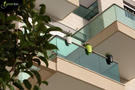 πρακτική και πρωτότυπη ιδέα σχεδιασμού greenbo μπαλκόνι