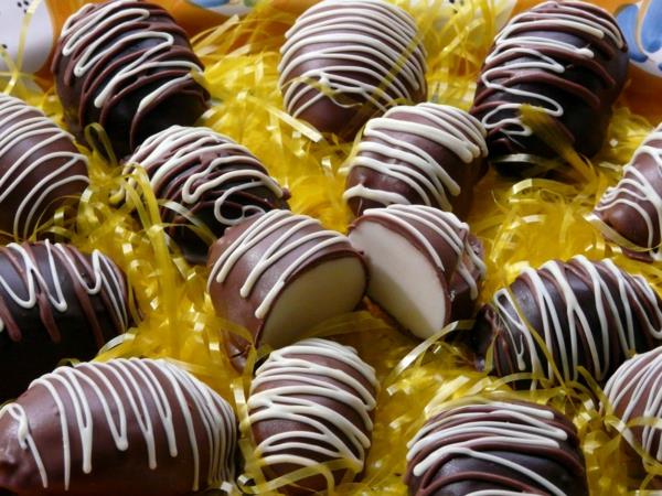 Φτιάξτε τις δικές σας σοκολάτες με γέμιση μαρτζιπάνι