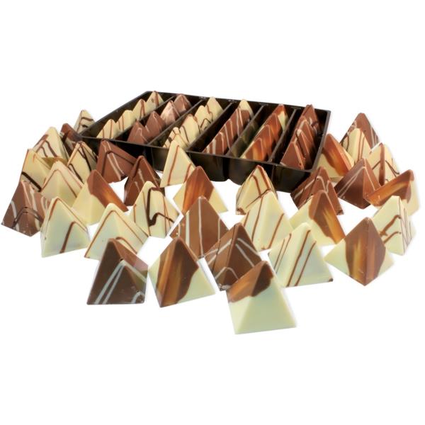 Φτιάξτε τις δικές σας σοκολάτες σε σχήμα πυραμίδας