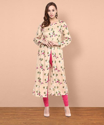 Baskılı Ön Yarık Kurti