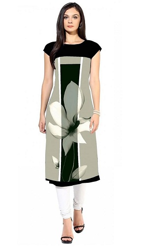 Dijital Baskı Krep Kurti