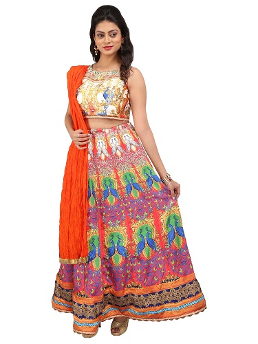 Povas Spausdinti Lehenga