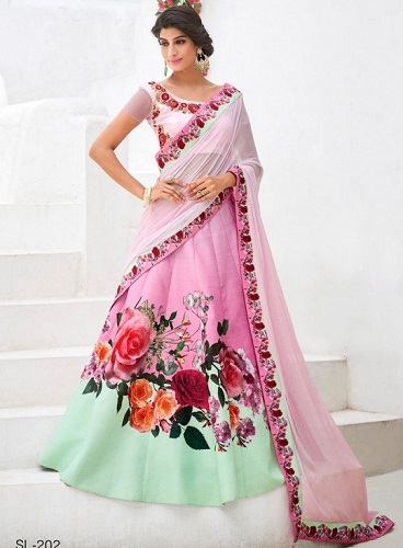 Skaitmeninė spauda „Lehenga“