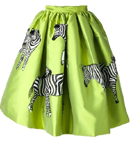 „Zebra“ sijonas moterims