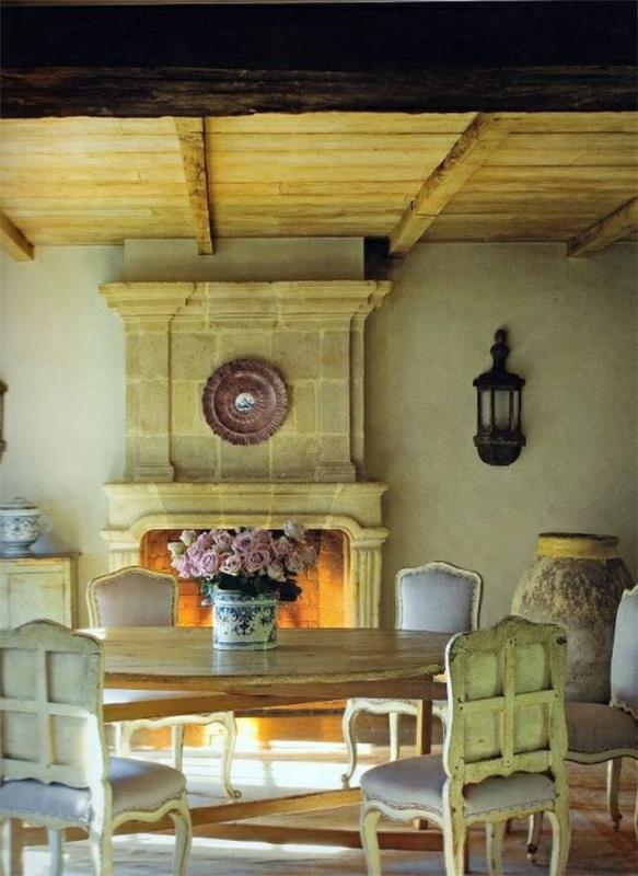 στυλ provence για το σχεδιασμό της κουζίνας