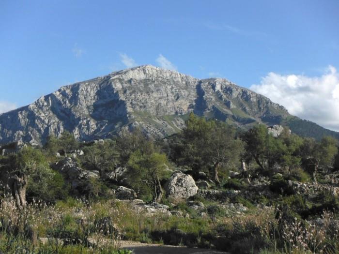 puig tomir serra de tramuntana πεζοπορία στη Μαγιόρκα