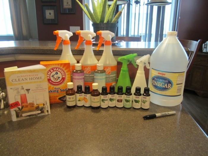 φτιάξτε μόνοι σας προϊόντα καθαρισμού χωρίς χημικά σπιτικά καθαριστικά για όλες τις χρήσεις