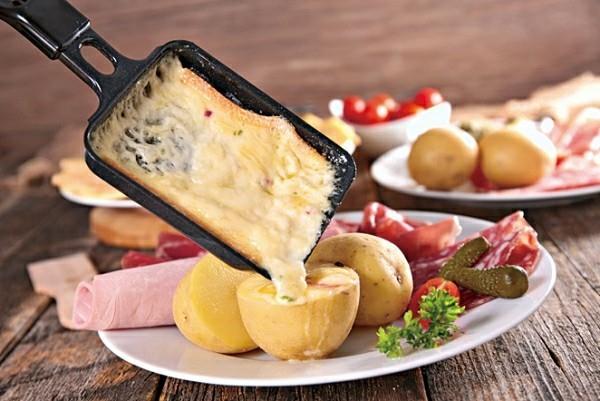 Raclette ιδέες πατάτες