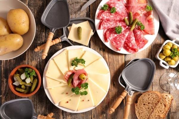 Raclette ιδέες μεγάλη ποικιλία