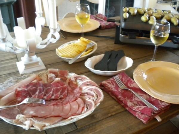 Raclette ιδέες υπέροχα πιάτα κρέατος