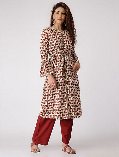 Rajasthani Püsküllü Kurti