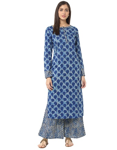 Rajasthani Baskılı Kurti