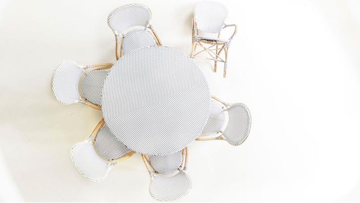 έπιπλα από μπαστούνι εξωτερική συλλογή σχεδίου sika σχετική καρέκλα στρογγυλό τραπέζι