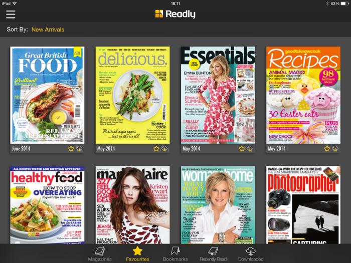 readly περιοδικό flatrate app διαβάστε περιοδικά online