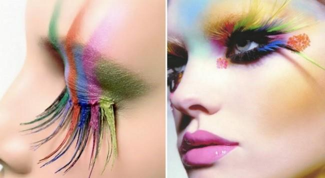 ιδέες make up rainbow make up καρναβάλι
