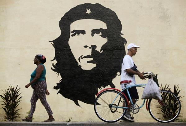 ταξίδι στην Κούβα διακόσμηση τοίχου τσε