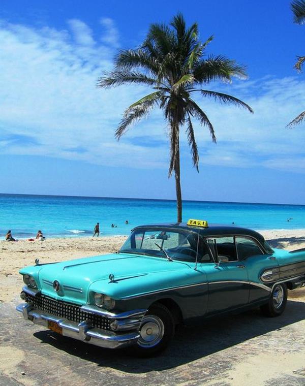 ταξίδι στην Κούβα διακοπές oldtimer φοίνικας
