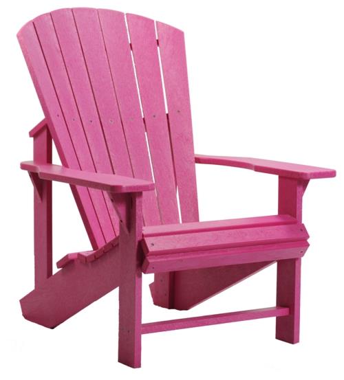 καρέκλα χαλάρωσης στον κήπο καναπέ ξύλο ροζ πλάτη πλάτης