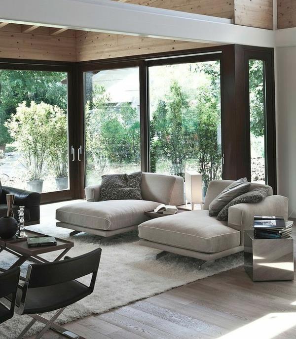 Χαλαρώστε ξαπλώστρες σαλόνι χαλαρώστε καναπέ με ιδέες επίπλωσης χαλιού χαλαρώστε γωνιακό σχεδιασμό