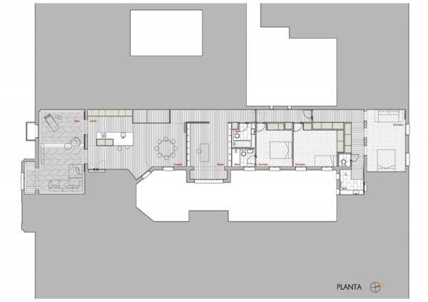 ανακαίνιση σπιτιού λευκό ortega y gasset house design