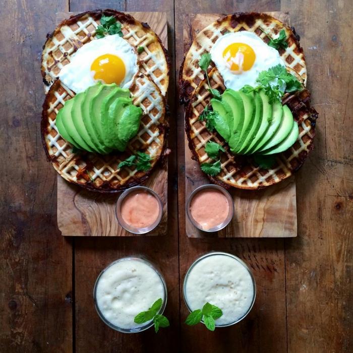 ιδέες για πρωινό νόστιμο πρωινό υγιεινές πρωινές συνταγές αβοκάντο