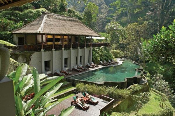 ρομαντικό ξενοδοχείο Σαββατοκύριακου ubud bali Ινδονησία