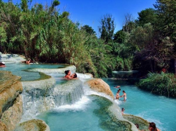 ρομαντικό Σαββατοκύριακο λουτρά Saturnia Ιταλία