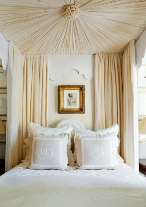 ρομαντικό κρεβάτι με ουρανό σχεδιασμό μοντέρνο υπνοδωμάτιο πολυτέλεια
